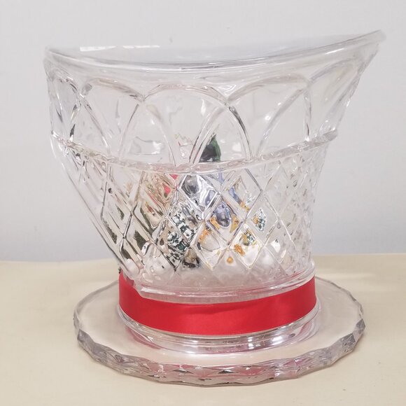 Thomas Kinkade "Let it Snow" Crystal Top Hat - Picture 8 of 13